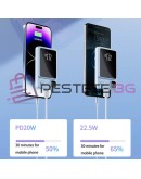 Външна батерия 5000 mAh 22.5W безжична PowerBank